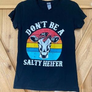 Gildan Black Heavy Cotton Tee